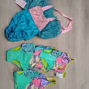 Disney Shimmering Swimsuit with Blue and Yellow